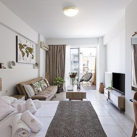 Central & Quiet Studio Rethymno  Bagian luar foto