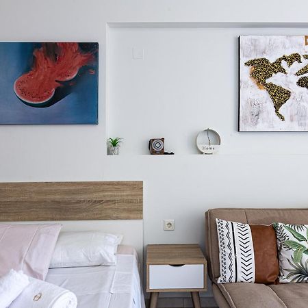 Central & Quiet Studio Rethymno  Bagian luar foto