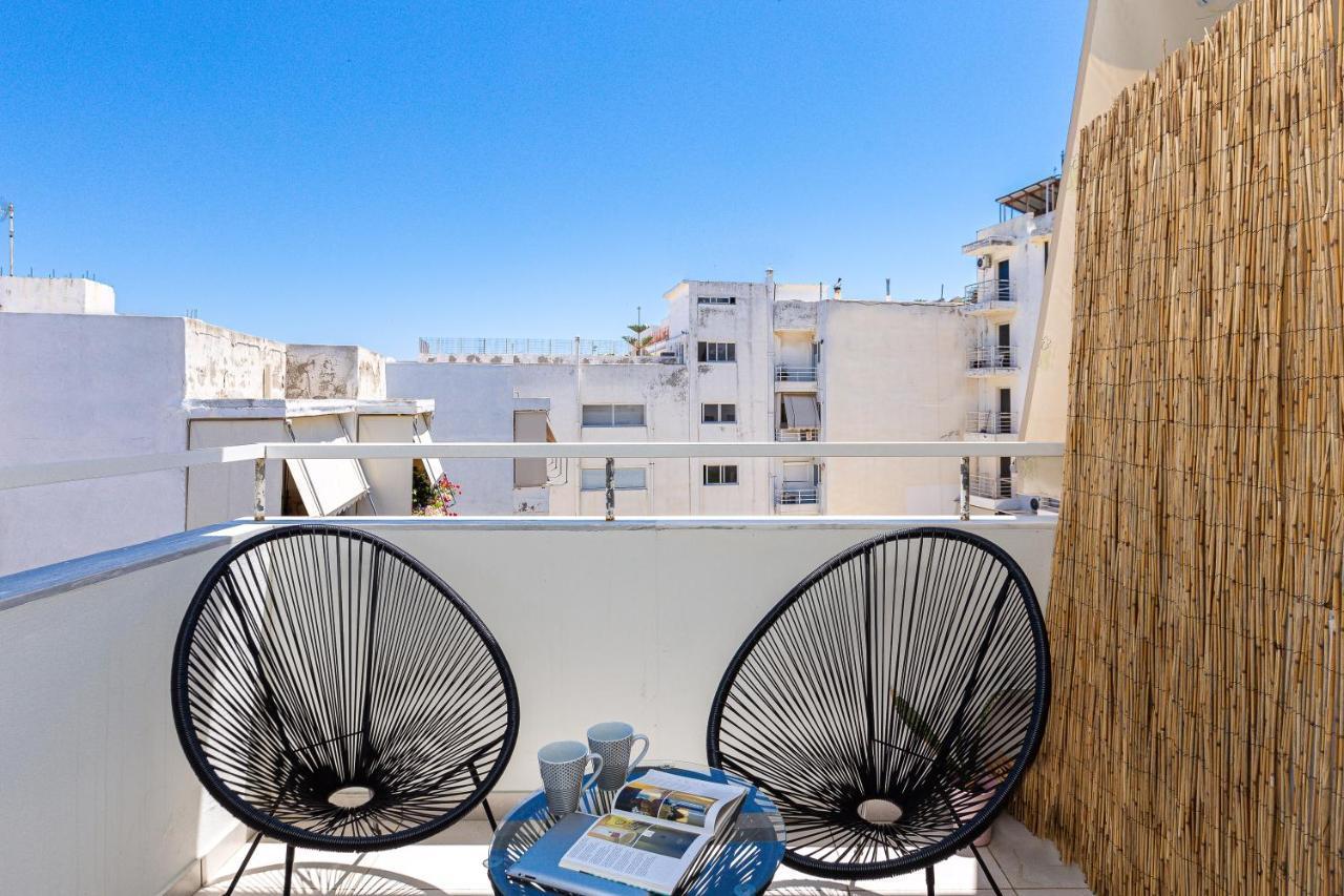 Central & Quiet Studio Rethymno  Bagian luar foto