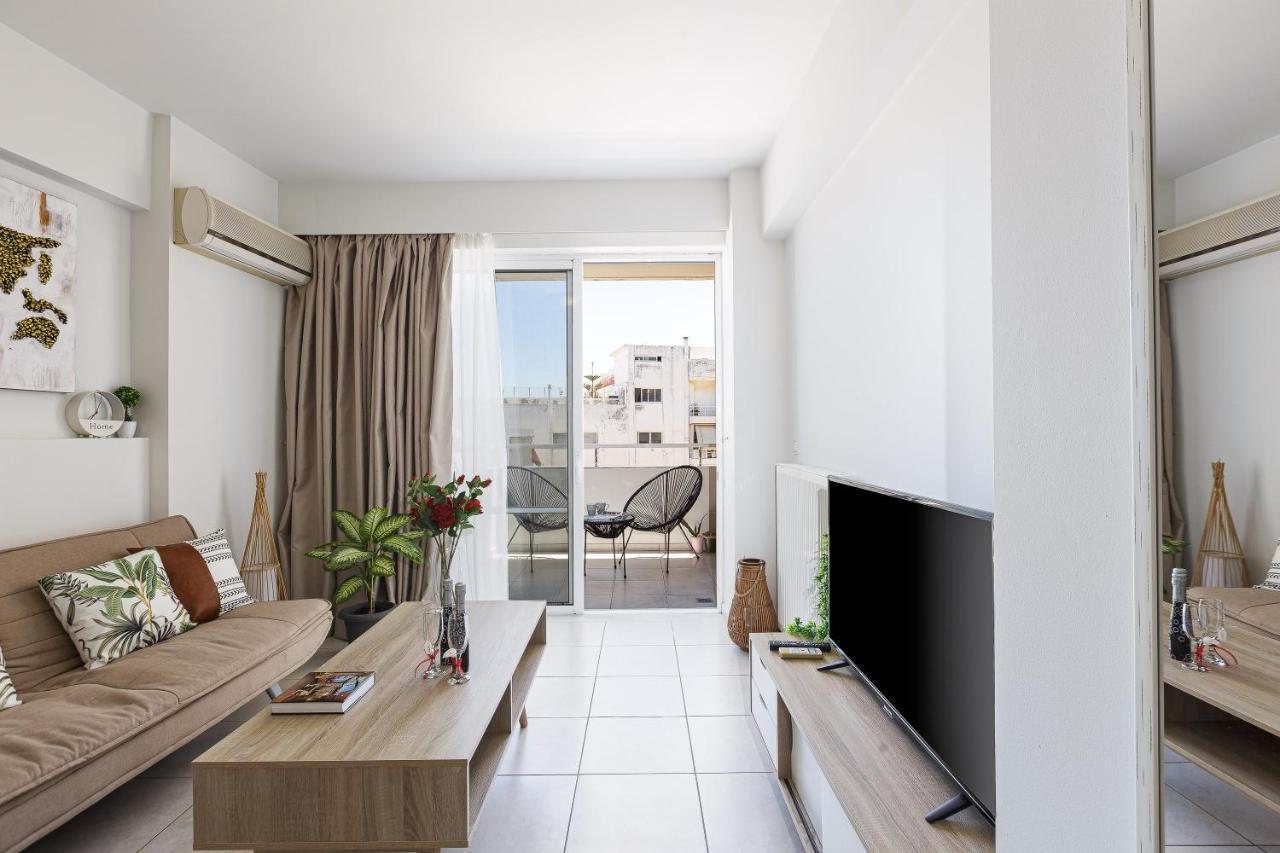 Central & Quiet Studio Rethymno  Bagian luar foto